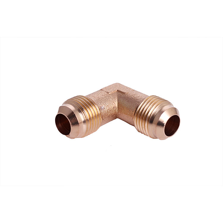 China Factory Price Copper Swivel Elbow Fitting Factory Direct Sale 90 Degree Tube Brass Male Connector Elbow