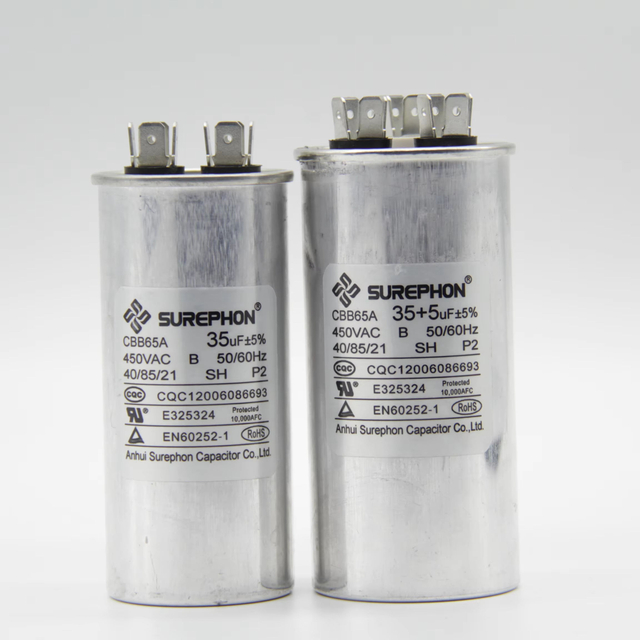 Air Conditioning Compressor Motor Starter Super Capacitor Battery CBB65A Capacitor High Quality Capacitor for Air Conditioner
