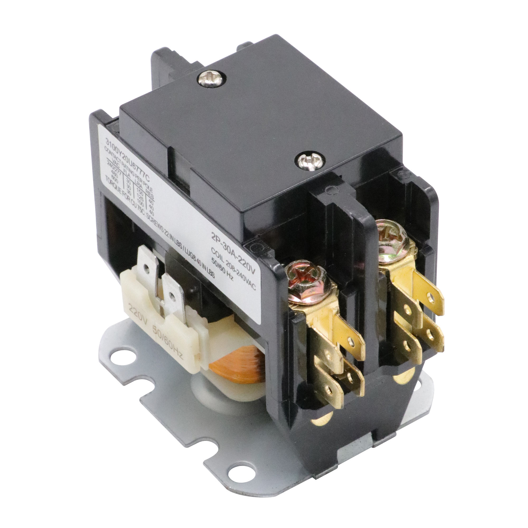 Air Conditioner 1P 2P 3P Magnetic Electric AC 220V Contactors,electric Mini Contactors 110v 20a Magnetic Contactor