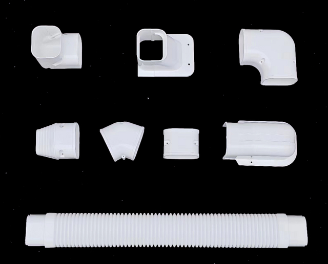 PVC Air Conditioning Decorative Tube PVC Line Cover Kit Suitable for Mini Split Air-conditioning