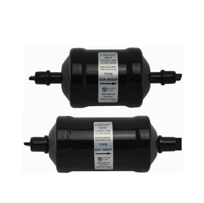 Hot Sale Refrigeration Manufactured Copper Receiver Refrigeration Dry Filter 1.2 SAD Series Solid Core Liquid Line Filter-Drier