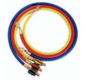 Changing Hose R134a Refrigerant Charge Hose Kit 3 Colours Air Conditioner HVAC Charging Hose Manifold Gauge