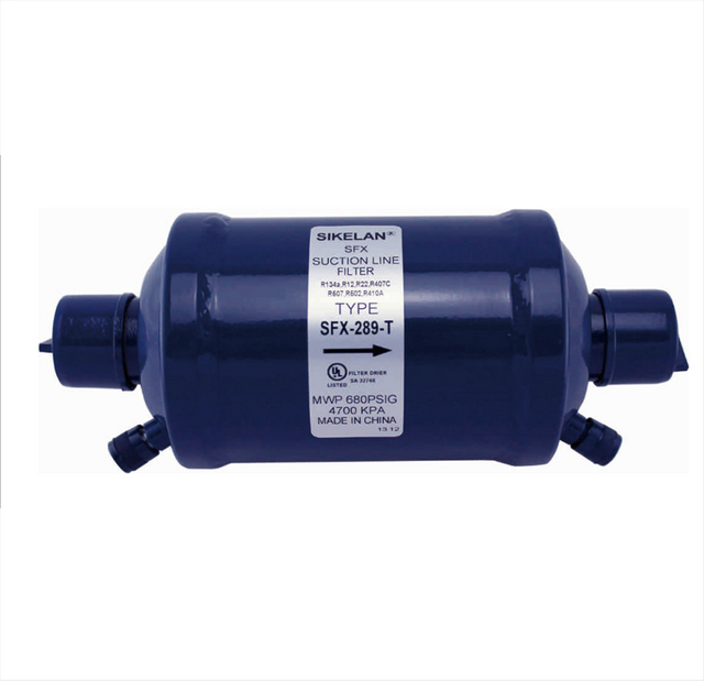 1.10SFX Refrigeration HVAC Parts Wholesale SAE or ODF R134a R12, R404a, R407a Molecular Sieve Liquid SuctionI Line Filter Drier