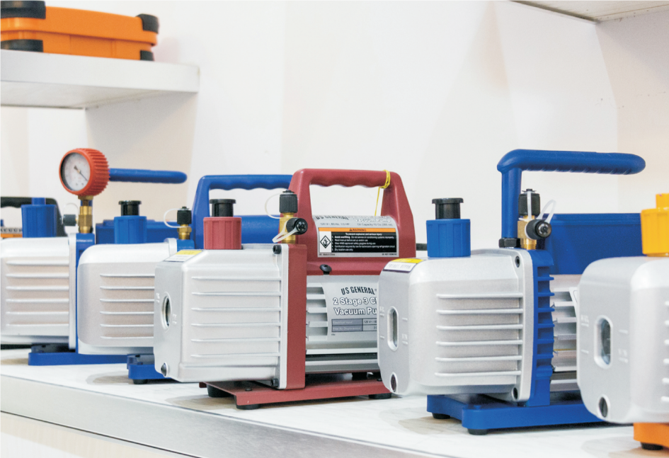 Customizable Portable Automotive Electric Mini Rotary Vacuum Pump with High Pressure Single-Stage AC Refrigeration