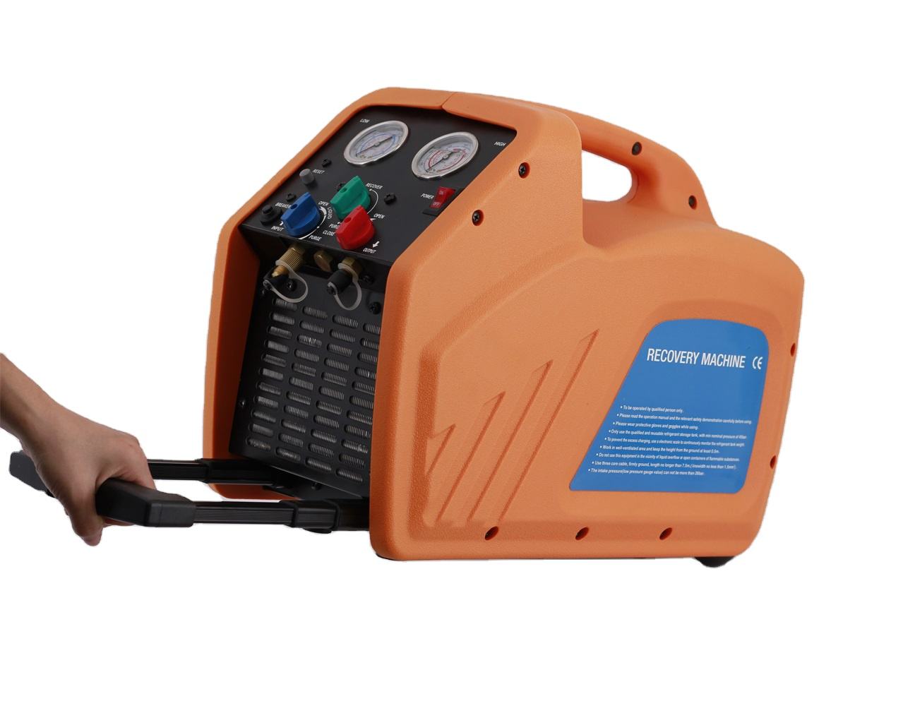 Hot Selling Refrigerator Parts Automatic Car A/c Refrigerant Recovery Machine 1/4HP 1/5HP 1/3HP From North China Supplier