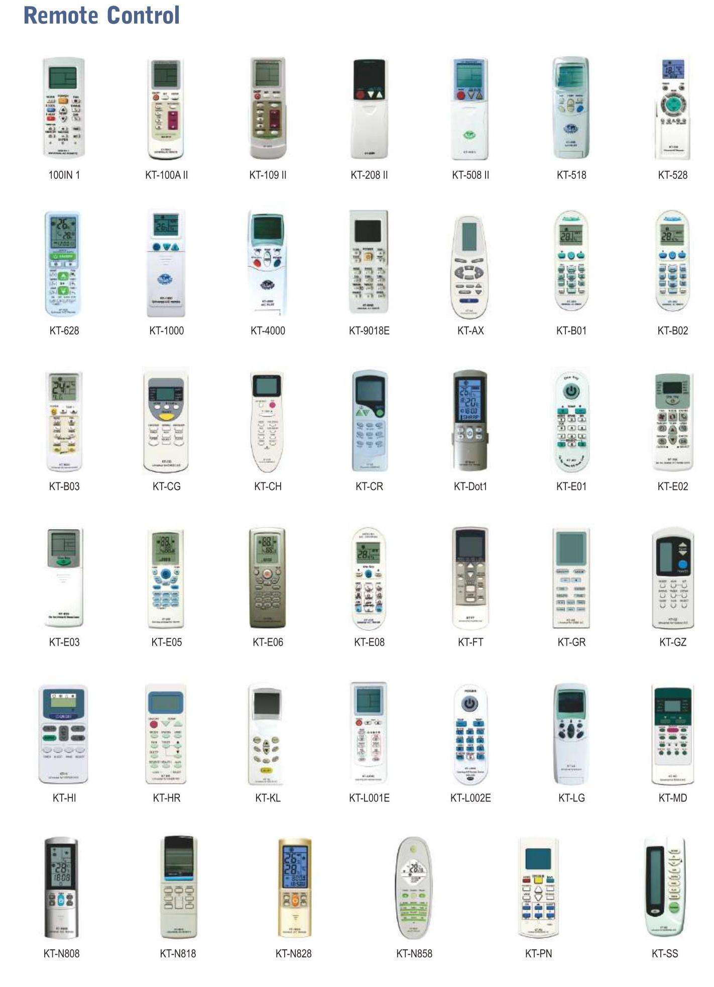 World Famous Universal Remote Control air Conditioner Remote Controller for Air Conditioning,Air Conditioner Controller