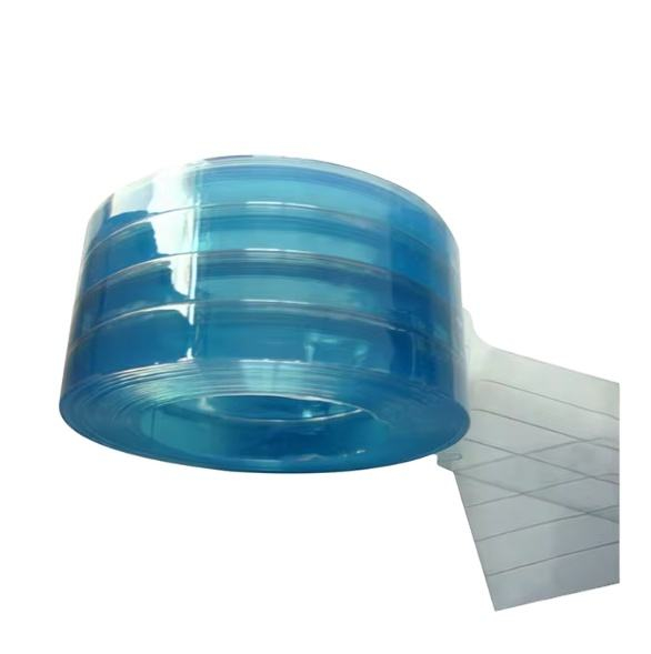 Wholesale Customized Manufacturer Industrial Blue Plastic Transparent Pvc Strip Low Price Super clear PVC Strip Curtains