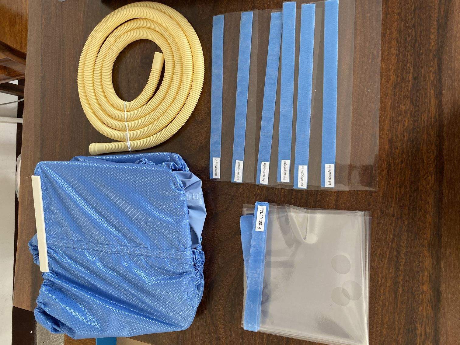 Good Price Air Conditioner Waterproof Air Conditioner Cleaning Cover Durable Ac Cleaning Cover for Home or Office