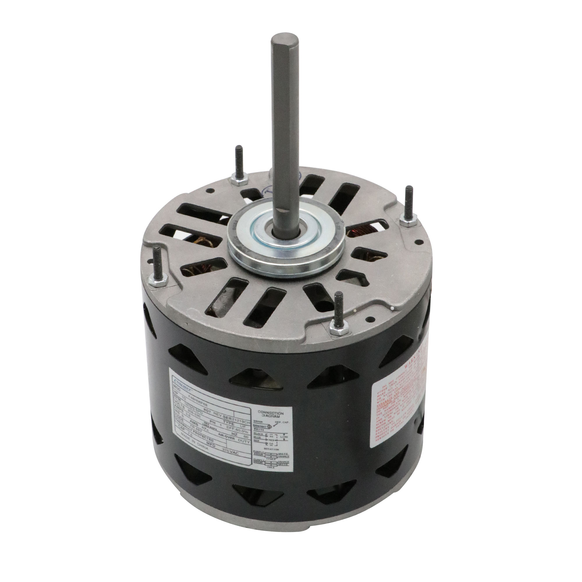 208-230V Capacitor Start Single Phase Motor for AC Split Air Conditioner Fan Motor Air Conditioner Parts Fan Motor