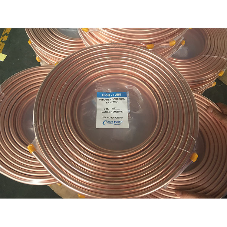 Factory Wholesale Good Price Refrigeration Insulation Capillary Copper Tube for air Conditioner,18000btu AC Copper Pipe