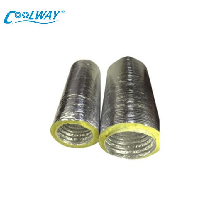 Customized Logo Ventilation Air Duct Aluminum Greenhouse Aluminum Flexible Ducting Insulated Air Conditioning Flexible Duct
