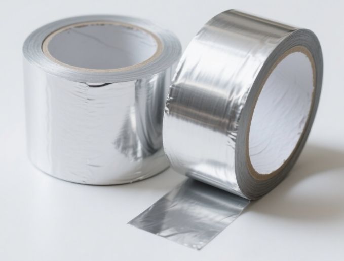 High Quality Factory Direct Sales Duct Tape Double Sided Aluminum Foil 0.1mm Customized Food Packaging Laminated Foil Aluminum