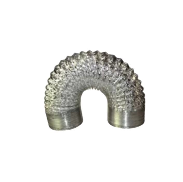 High Quality Round Insulated Duct Aluminum Foil Hose Flexible Pvc Tubing Single/double Ducts 12"