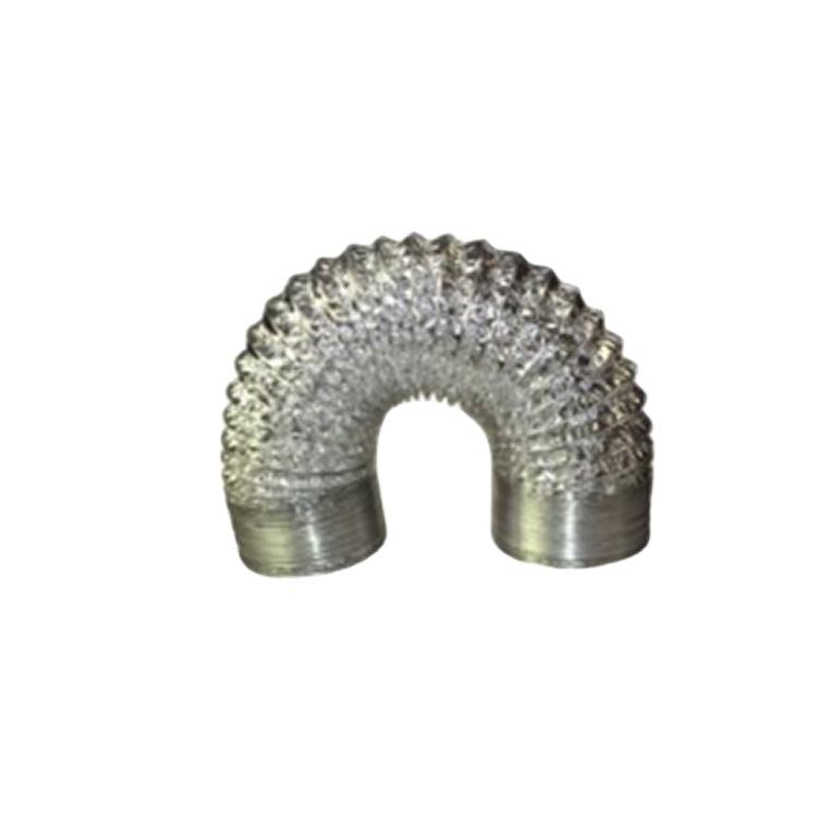 High Quality Round Insulated Duct Aluminum Foil Hose Flexible Pvc Tubing Single/double Ducts 8"