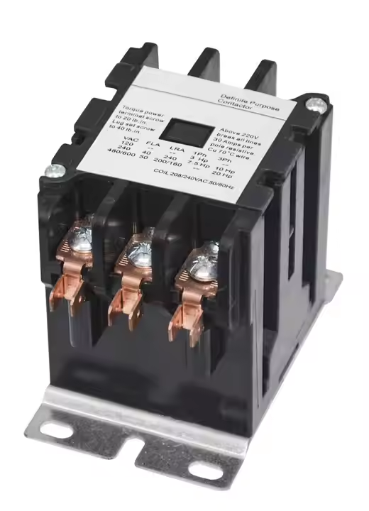 2/ 3/ 4 Poles Ac Air Conditioner Contactor 220V 20A 30A 40A for Refrigeration Equipment AC Contactor
