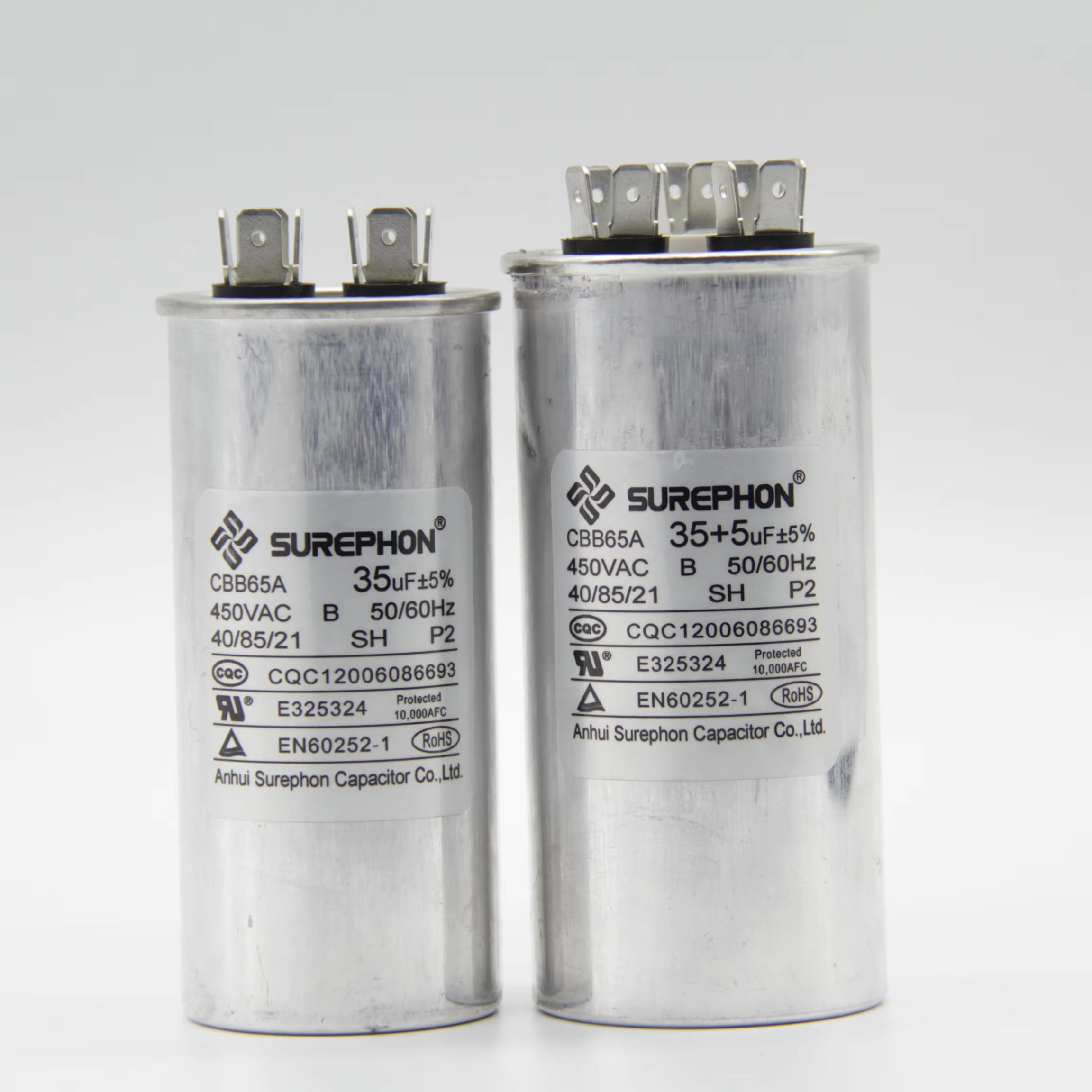 Wholesale CBB65 370VAC 440VAC Capacitor Run Electrolytic Capacitor Celling Motor Fan P2 Capacitor Cbb65 for Switching