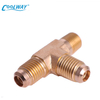 Air Conditioning Copper Pipe Fitting Copper Tube Fitting Male Sae Quot Way for Forged 45 Degree Refrigeration High Threaded