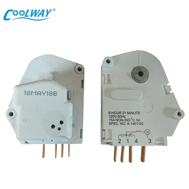 High Quality TMDC621-1Defrost Timer TMDC825-1 Refrigerator Spare Part 100V-125V 50/60Hz Defrost Timer for Refrigerator MAX 2W