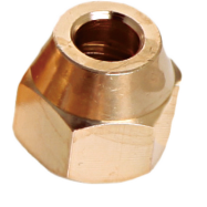 Hotsale Brass Compression Fitting Copper Swivel Fitting Customized CNC Machined Steel Brass Forged Nut