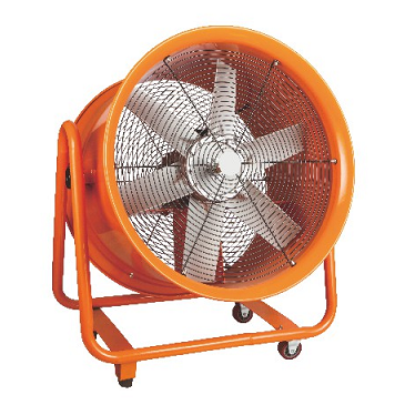 Factory Direct Sales Axial Flow Fan High Speed Aluminum Blade Industrial Portable Ventilating Exhaust Axial Flow Fan