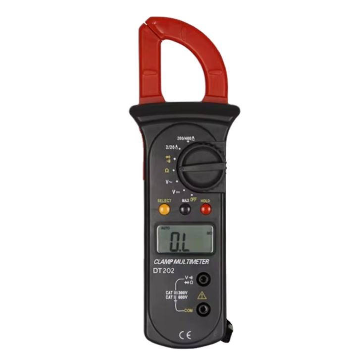 2024 Hot Uni-t Factory Supply Ac Dc Clamp Digital Meter Price Low Resistance Ohm Tester AC DC Clamp Ammeter Transistor Testers