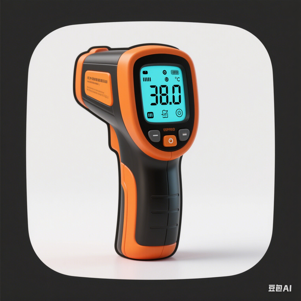 Factory Direct Sale New Professional Infrared Digital Infrared Thermometer LCD Pyrometer with Backlight and Hold Function