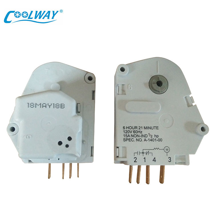 Defrost Timer TMDC825-1 Refrigerator Spare Part 208V-240V 50/60Hz MAX 2W High Quality Defrost Timer for Refrigerator