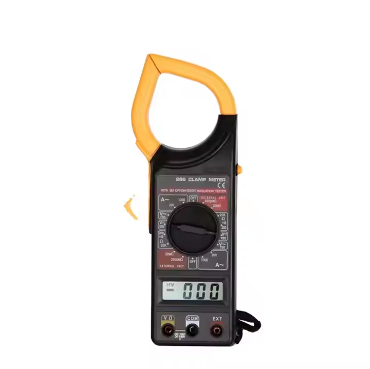 Hot Sales All Kinds of Digital AC/DC Voltage Multimeter Tester Current Low Price Electric Clamp Meter with Screen