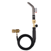 HT-3DSM Self-Igniting Torch with Single Tip/Dual-Tip Switching, Hose and Needle Valve Brass Made HVAC Fixing Hand Torch