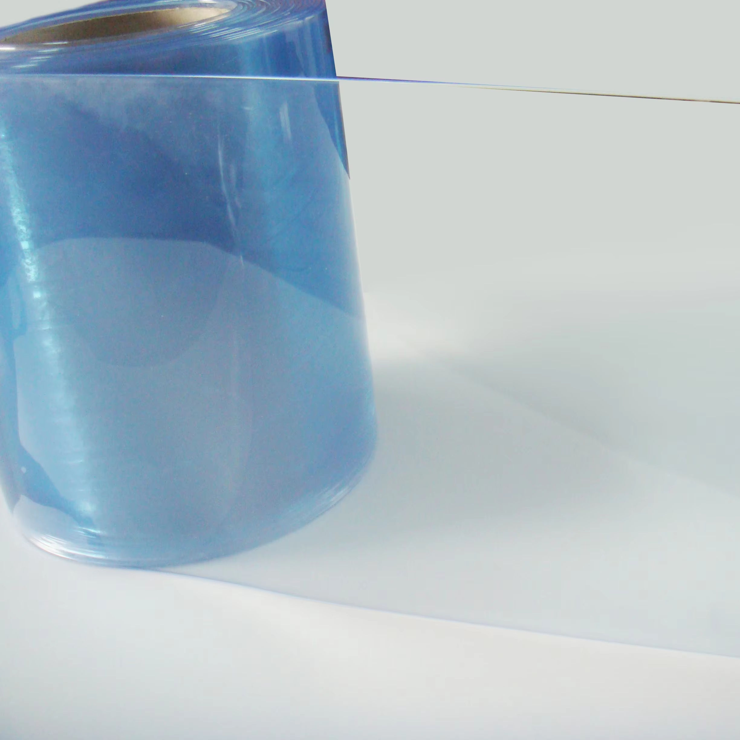 Wholesale PVC Strip Hanging Rails for air Curtain Custom PVC Strip Curtain Outdoor Clear Plastic PVC Vinyl Strip Curtain Rolls