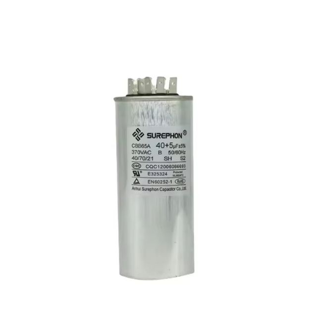 Best Quality Air Conditioning Capacitors CBB65A 370VAC 40uf in Air Conditioning Compressor for Increased Power