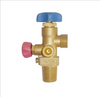 China Factory Refrigerants Gas Cylinder Valve High Pressure Brass Valve and Shut off Valve for Gas Recovery Tank