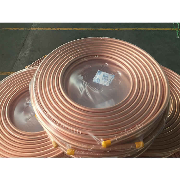New Customized Size Refrigeration Pancake Pipe Coil Copper Pipe 1/2 3/8 1/4 Air Conditioner Pancake Coil Copper Tube Coil