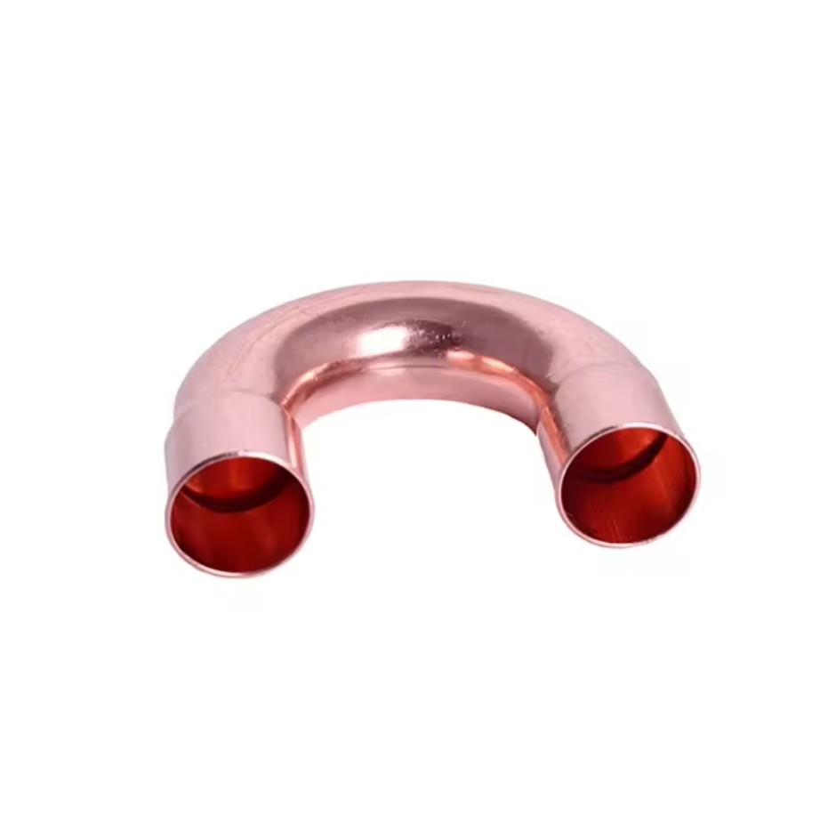 China Manufacturer Supply Air Conditioner Refrigeration Brass Material Fittings 3/8 Copper Pipe Elbow Fittings for Refrigeration