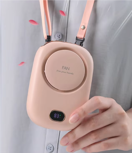 2000mah Rechargeable Fan New Products Mini Portable Wearable Fans 3 Speed USB Hanging Waist Clip Fan Price