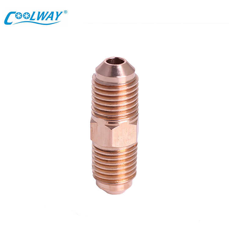 High Quality Refrigeration and Air Conditioning Elbow Tube Fitting Brass Fitting