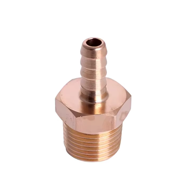 New Products High Quality Brass Fitting Elbow Pipe Manufacturing Service Metal Aluminum Brass CNC Turning Milling Parts