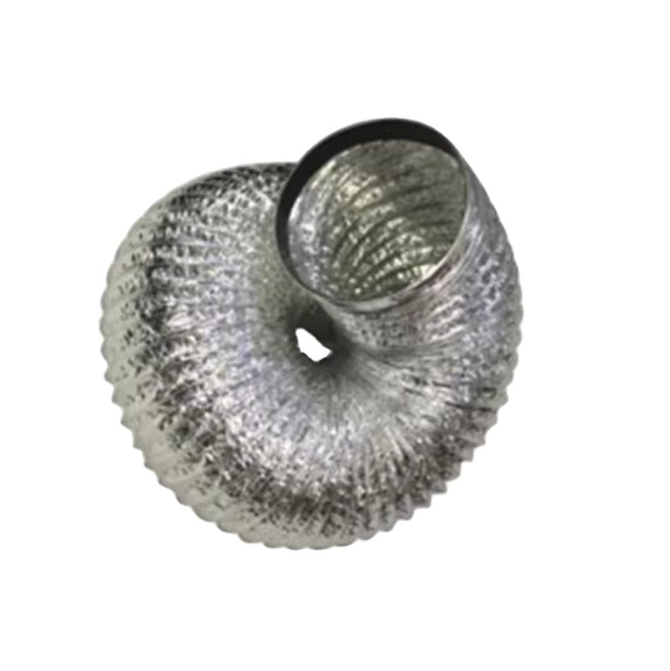 Factory Price Air Conditioning Cork Tape Flexible Insulated Aluminium Silicone Dryer Vent Duct Hose for Air Conditioning