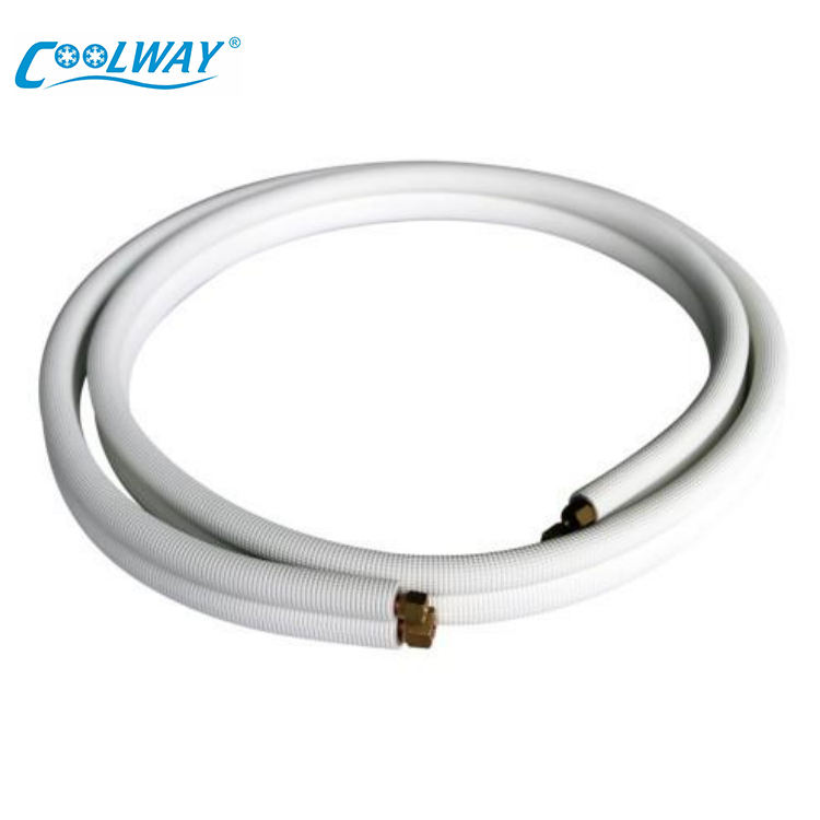Air Conditioner Connection Pipe Air Conditioning Parts Copper Pipe Insulated Tube 3/4+5/8 Pre-Insulated Pipe