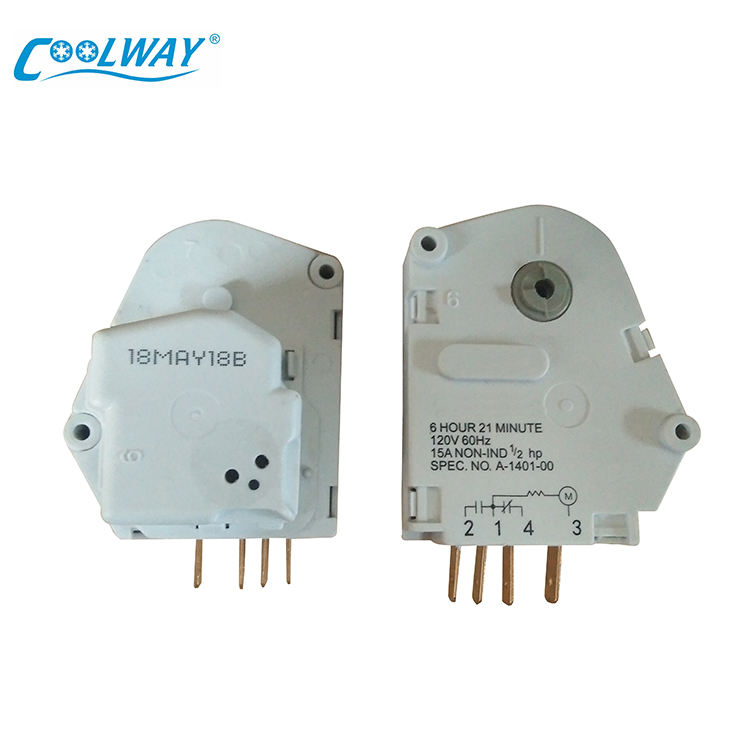 Defrost Timer TMDC7225-1 Refrigerator Spare Part 100V-125V 50/60Hz MAX 2W High Quality Defrost Timer for Refrigerator