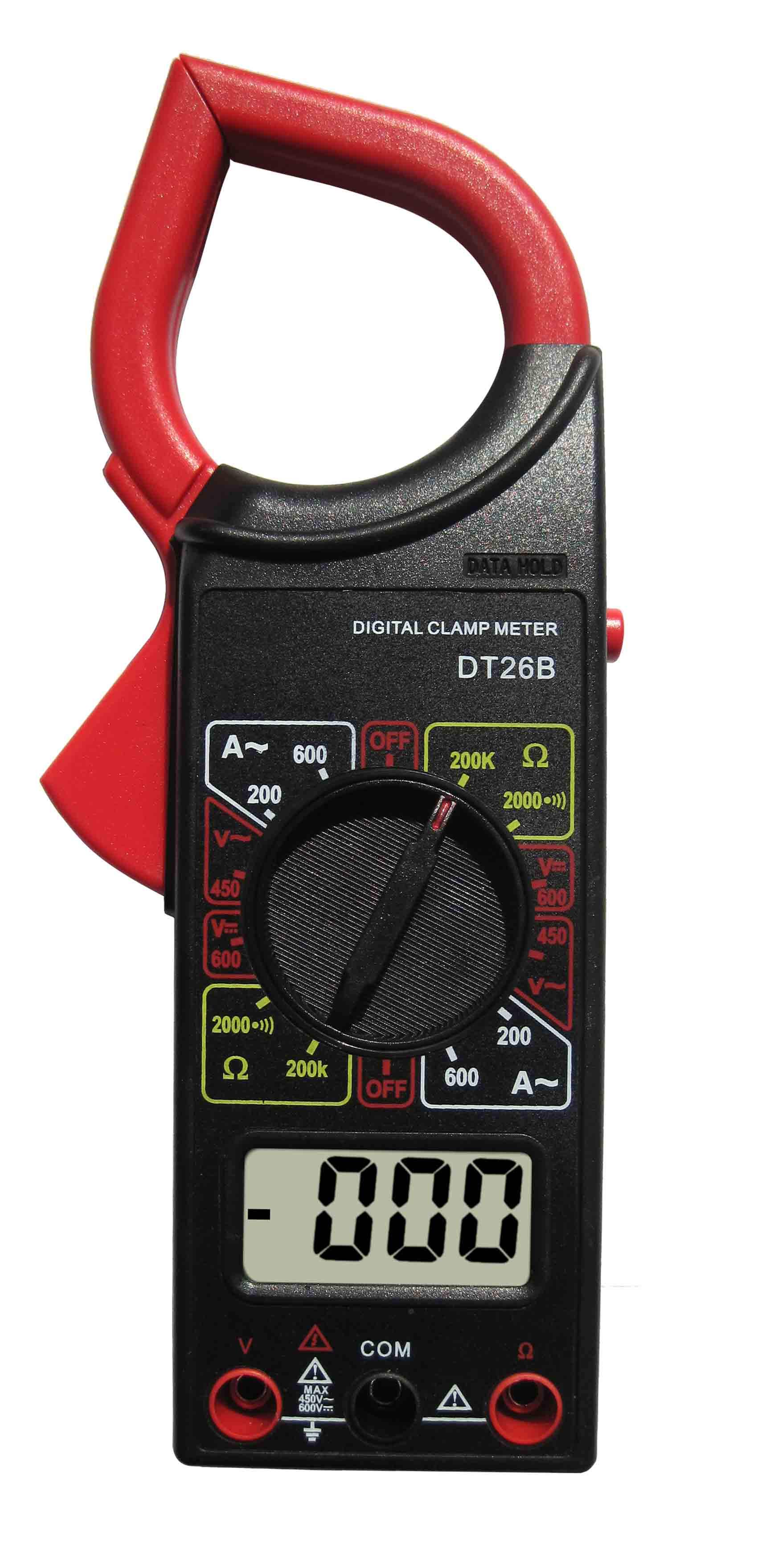 Factory Direct Auto Measuring Low Price True Rms Current Clamp Meter Mini Ac Dc Digital Clamp Multimeter with Good Quality