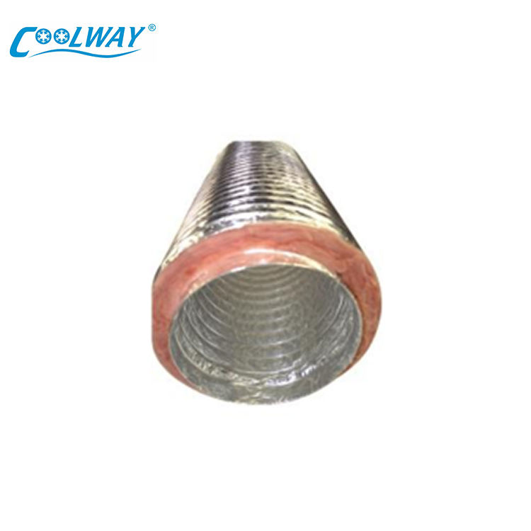 Customized Logo Ventilation Air Duct Aluminum Greenhouse Aluminum Flexible Ducting Insulated Air Conditioning Flexible Duct