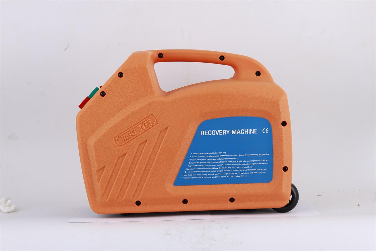 Good Sales Portable 1HP Refrigerant Recovery Machine for Auto air Conditioning Maintenance R32 R410A Refrigerants