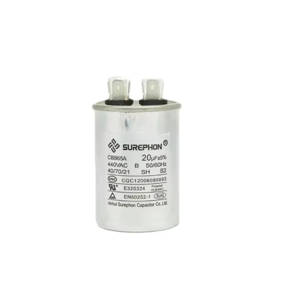 High Quality Refrigeration Parts Refrigerator Compressor Capacitor,Cbb65A 250V 300V 400V 450V Motor Run Starting Capacitor