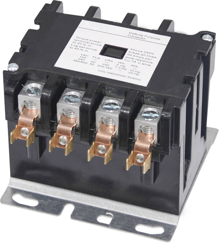High Quality Factory Price Connectors Magnetic 1P-20A-24V Ac Contactor Ac Types of Contactors 220V 380V 12V 24V 36V 110V