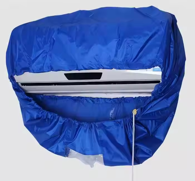 Air Conditioner Cleaning Cover Bag with Supporting Boards for Home Office Split Air Conditioners Cleaning Tools