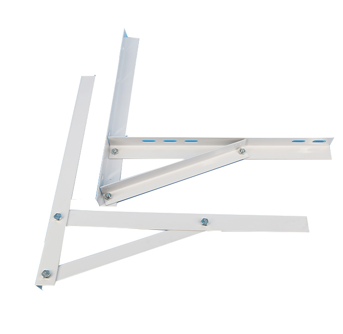 Outdoor White Factory Supply Wholesale Air Conditioning Bracket 18000btu to 36000btu Beam Support Anti Vibration Mount Bracket
