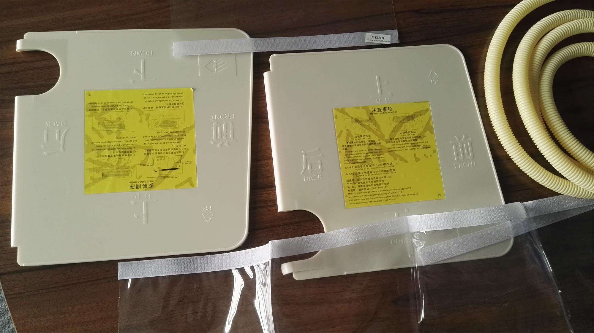 Most Popular Wholesale Air Conditioner Cleaning Bag With Support Boards and Waterproof Curtain Universal AC Cleaning Parts