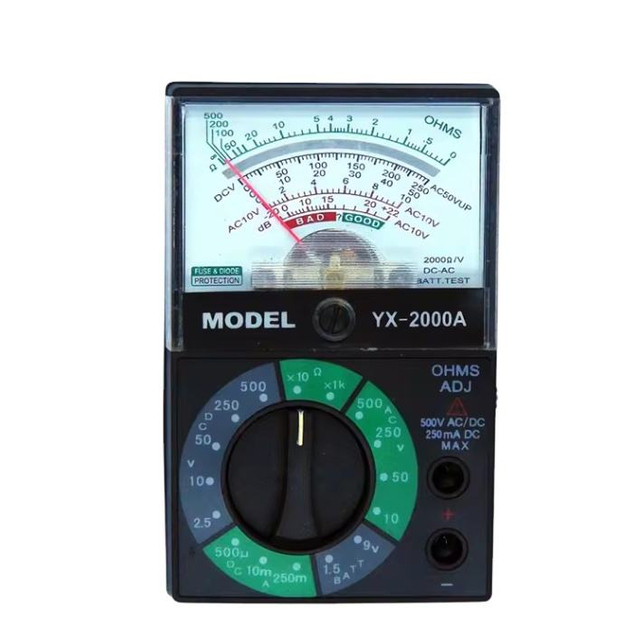 Professional High Precision New Arrival Customized Pointer Multimeter Pocket Resistance Continuity Sensitivity Battery Current