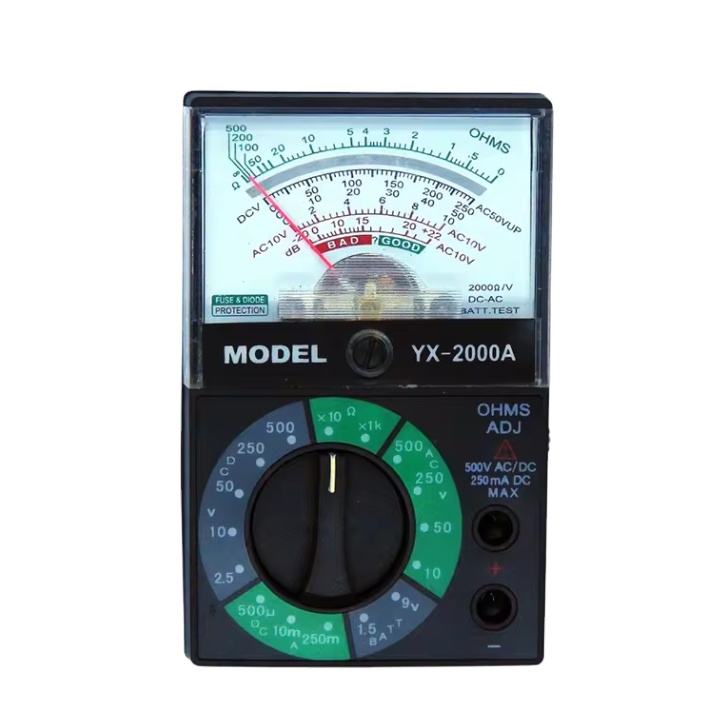 Professional High Precision New Arrival Customized Pointer Multimeter Pocket Resistance Continuity Sensitivity Battery Current